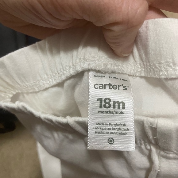 Carters white leggings - Picture 3 of 3